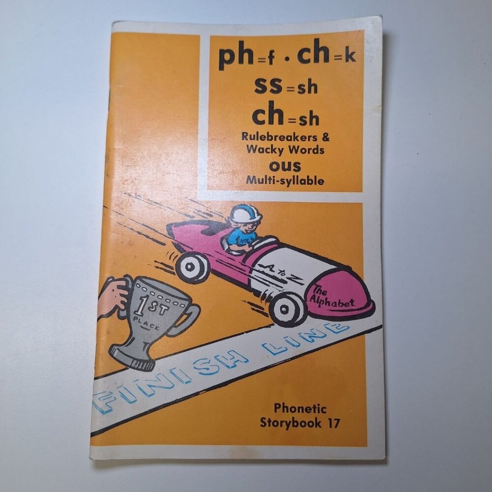 Phonetic Storybooks‎ 9 17 Wacky Words Vintage Learning Homeschool Rread Write